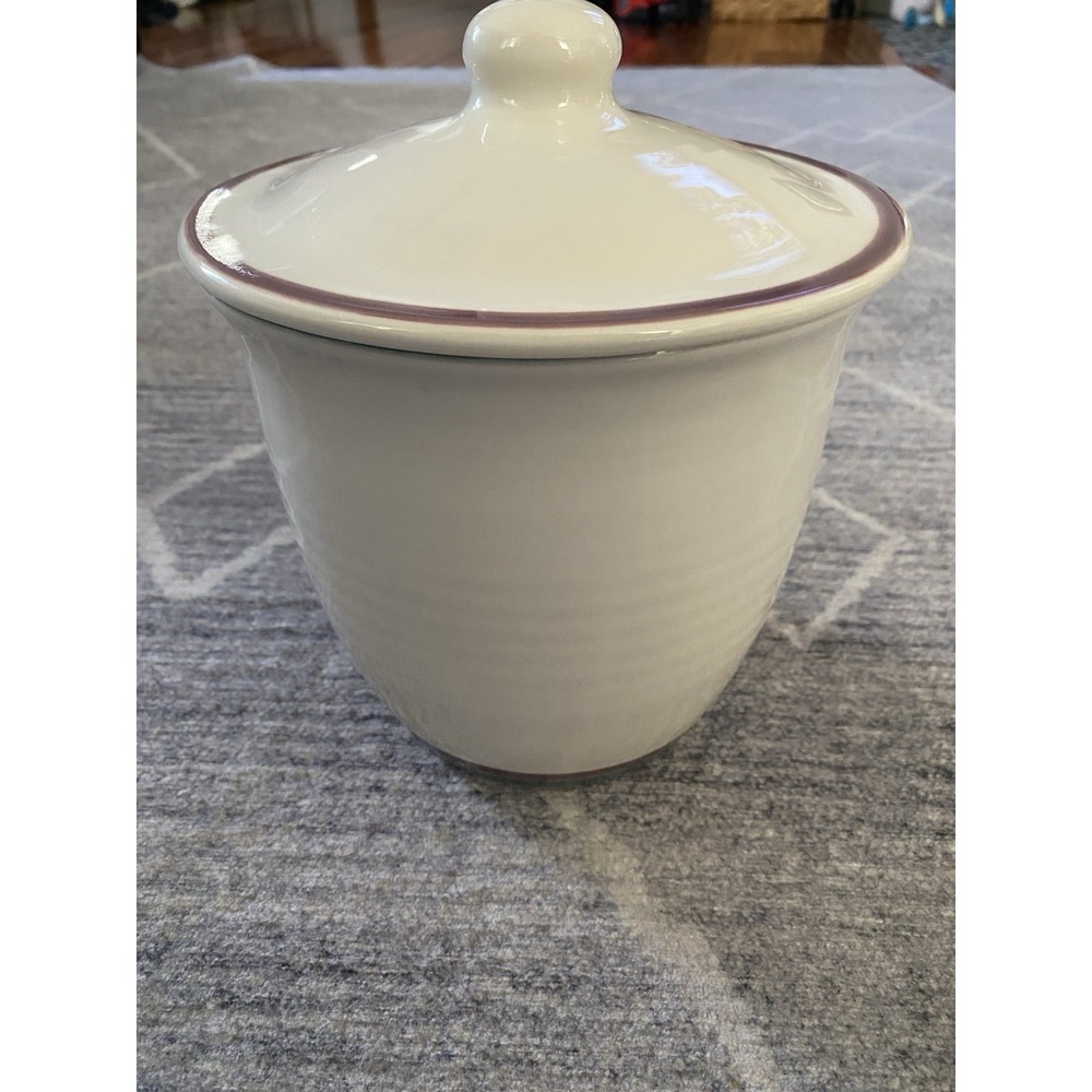 VTG Ceramic Canister w/ Lid, Pfaltzgraff 90s Cookie Jar,Juniper Pattern